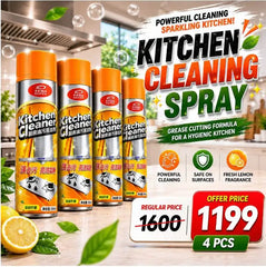 4Pcs Combo- Kitchen Cleaner Spray