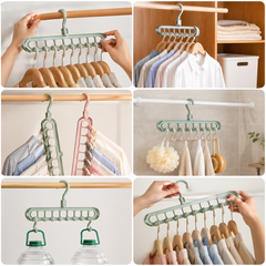 5PCs- Foldable Hanger Rack