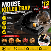 12Pcs- Mouse Killer Trap