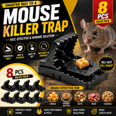 8Pcs- Mouse Killer Trap