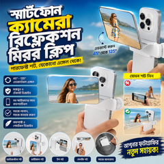 Smartphone Camera Reflection Mirror Clip