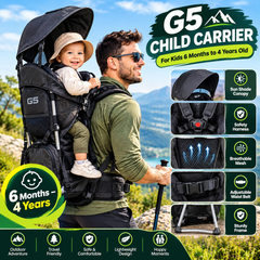 Premium G5 Child Carrier- For Kids 6 Months to 4 Years Old