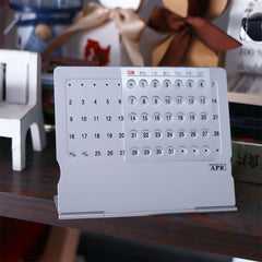 Lifetime Desk Calendar(Silver)