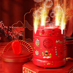 Firework Bubble Machine with Lights