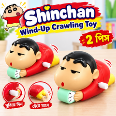 2PCs- Shinchan Wind-Up Crawling Toy