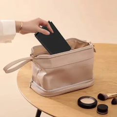 Portable 4-Way 360° Folding Mirror | HD Multi-Angle Makeup, Hair Styling & Grooming Mirror