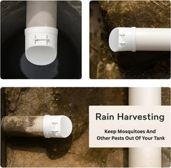 1Pc- PVC Drain Backflow Pipe Cap(4 Inch / 110mm)