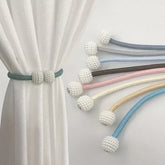 Green (সবুজ) Luxury Magnetic Curtain Tie Backs (2 পিস সেট)
