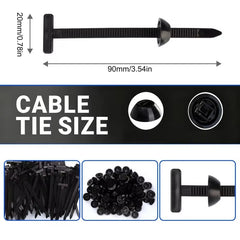 Nylon Cable Tie Buckle