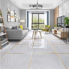 166 Feet (Golden color) Self-Adhesive Waterproof Tile Gap Tape for Floor and Wall Sealing