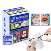 100Pcs- Lens & Screen Cleaning Wipes – For Glasses, Mobile Phones, Cameras & More