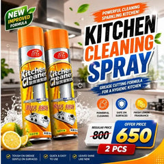 2pcs Combo- Kitchen Cleaner Spray