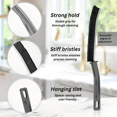 3Pcs Crevice Gap Cleaning Brush | Deep Crevice Cleaning Tool