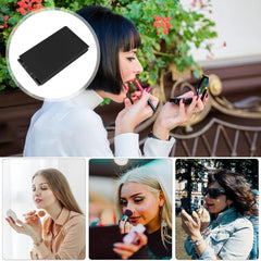 Portable 4-Way 360° Folding Mirror | HD Multi-Angle Makeup, Hair Styling & Grooming Mirror