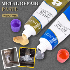 2Pcs Set- Waterproof Heat Resistance Cold Weld Metal Repair Paste