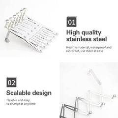 Portable Stainless Steel Door Hanger