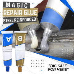 2Pcs Set- Waterproof Heat Resistance Cold Weld Metal Repair Paste