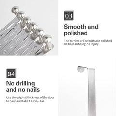 Portable Stainless Steel Door Hanger