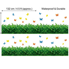 High-Quality Grass Butterfly Wall Sticker