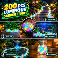 Luminous Garden Stones