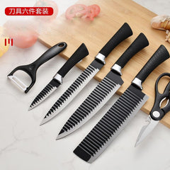 Zepter 6 Pcs Non-Stick Stainless Steel Kitchen Knife Set