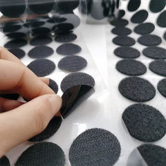 100 Pairs Self Adhesive Hook & Loop Dots