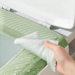 2Pcs Silicone Toilet Seat Cushion