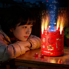 Firework Bubble Machine with Lights