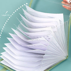 1PCs- 13-Layer Document Organizer (Any Color)