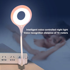 Smart Voice-Control USB LED Lamp