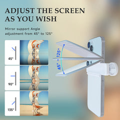 Smartphone Camera Reflection Mirror Clip
