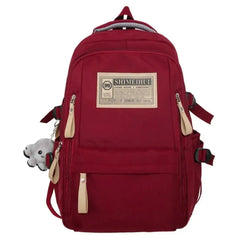 Luxury-Style Waterproof School Bag -[Maroon -Version 03]