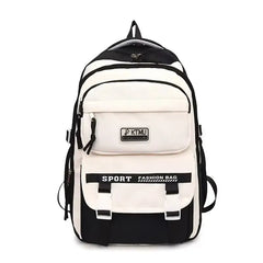 Luxury-Style Waterproof School Bag -[Black -Version 02]