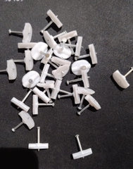 50Pcs PVC Flat Cable Clips