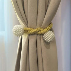 Camel (ক্যামেল) Luxury Magnetic Curtain Tie Backs (2 পিস সেট)