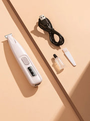 Pet Hair Trimmer with LED Display – Professional Grooming for Cats & Dogs