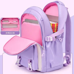 High-capacity Cute School Bag for Primary & High School -[Lavender]