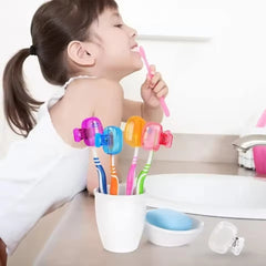 6 Pcs (1 Set) Colorful Toothbrush Head Covers