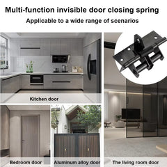 Automatic Closing 90° Hinge - Black
