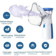 Mesh Nebulizer – Handheld Inhaler for Kids & Adults