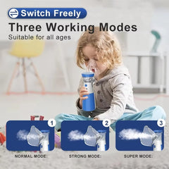 Mesh Nebulizer – Handheld Inhaler for Kids & Adults