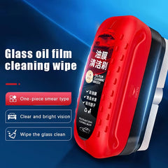 Oil Film Cleaning Brush – Powerful Windshield Cleaner with 120ml Refill