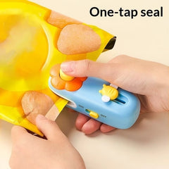 Mini Portable Heat Bag Sealer (Sealing With Knife)